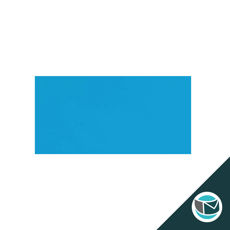 Gekleurde Premium Envelop - 110x220 mm (DL) - Helder Blauw