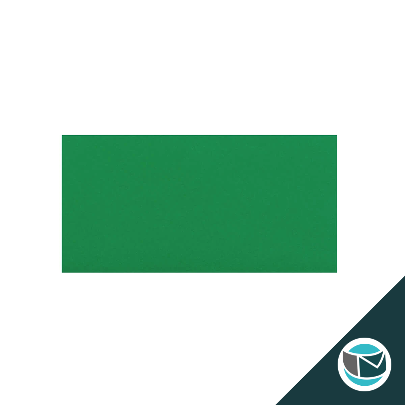 Gekleurde Premium Envelop - 110x220 mm (DL) - Donkergroen