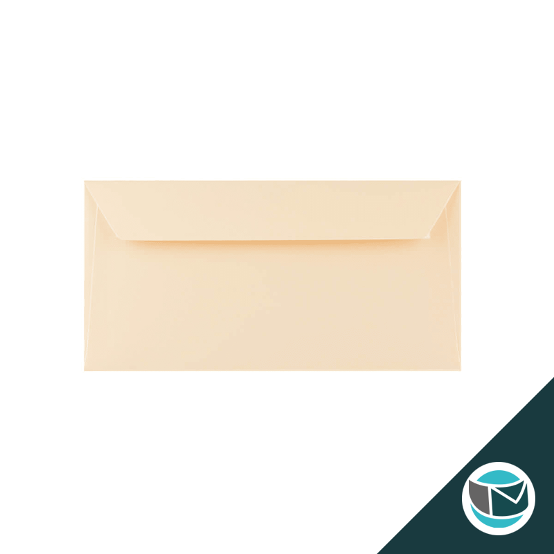 Gekleurde Premium Envelop - 110x220 mm (DL) - Magnolia