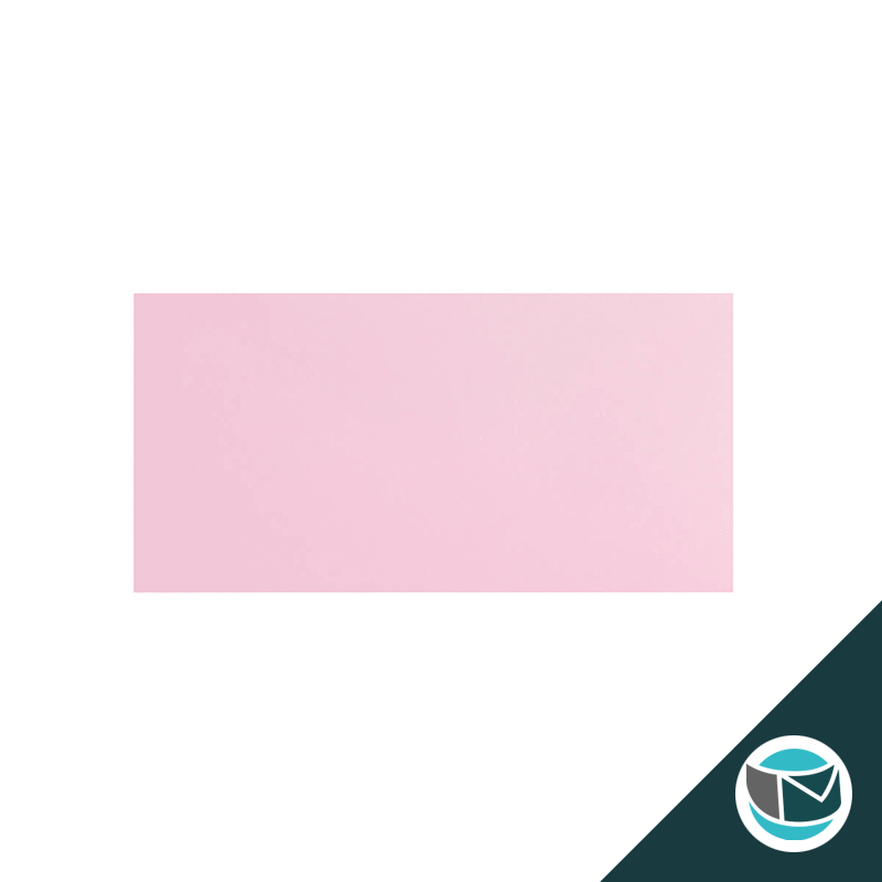 Gekleurde Premium Envelop - 110x220 mm (DL) - Lichtroze