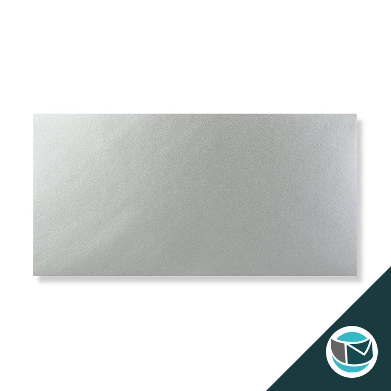 Luxe Wenskaart Envelop - 110x220 mm - Zilver