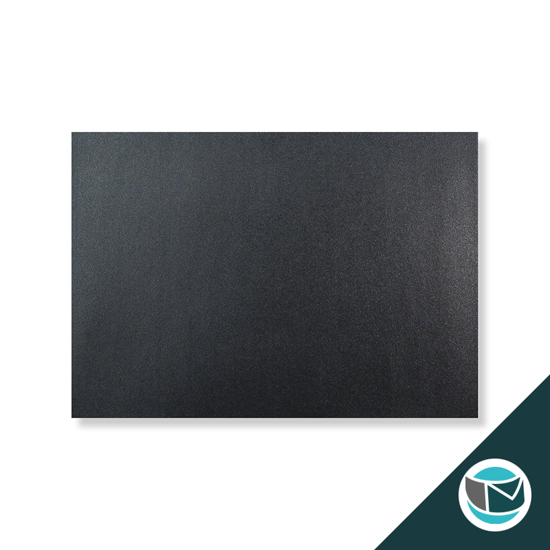 Parelmoer Envelop - 114x162 mm (C6) - Donkergrijs Strip 120 grams