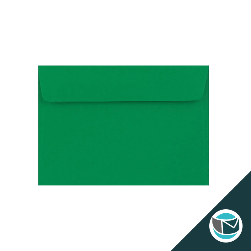 Gekleurde Premium Envelop - 114x162 mm (C6) - Donkergroen