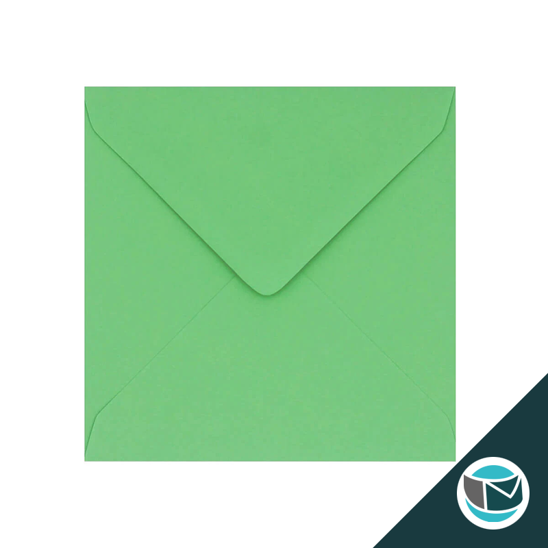 Gekleurde Premium Envelop - 130x130 mm - lichtgroen
