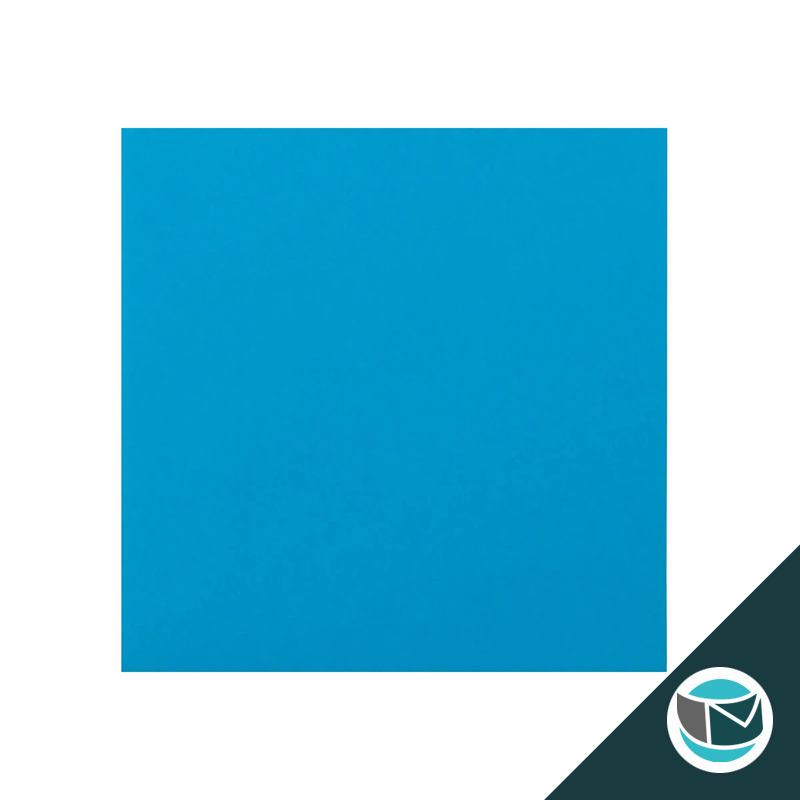 Gekleurde Premium Envelop - 140x140 mm - Helder Blauw