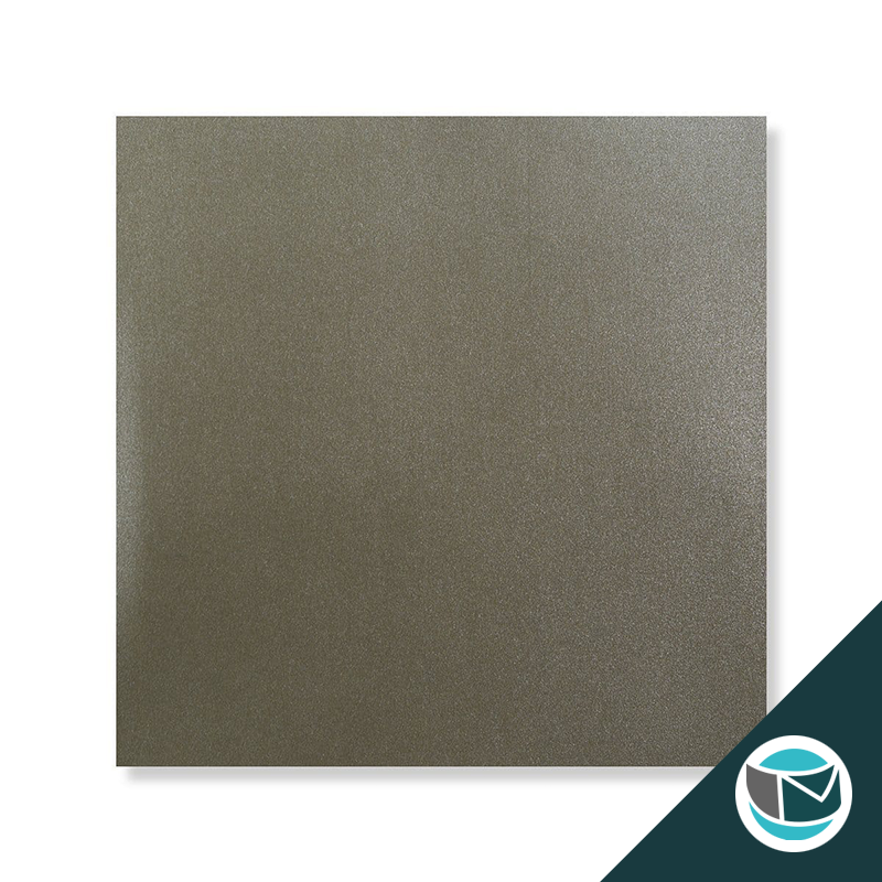 Parelmoer Envelop - 155x155 mm - Donkerzilver 120 grams