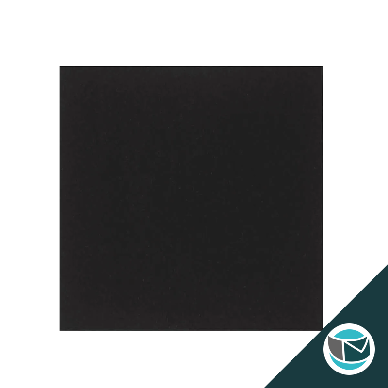 Gekleurde Premium Envelop - 155x155 mm - Zwart