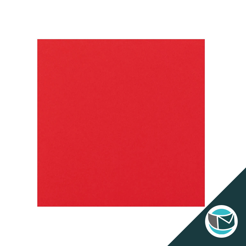 Gekleurde Premium Envelop - 155x155 mm - Rood