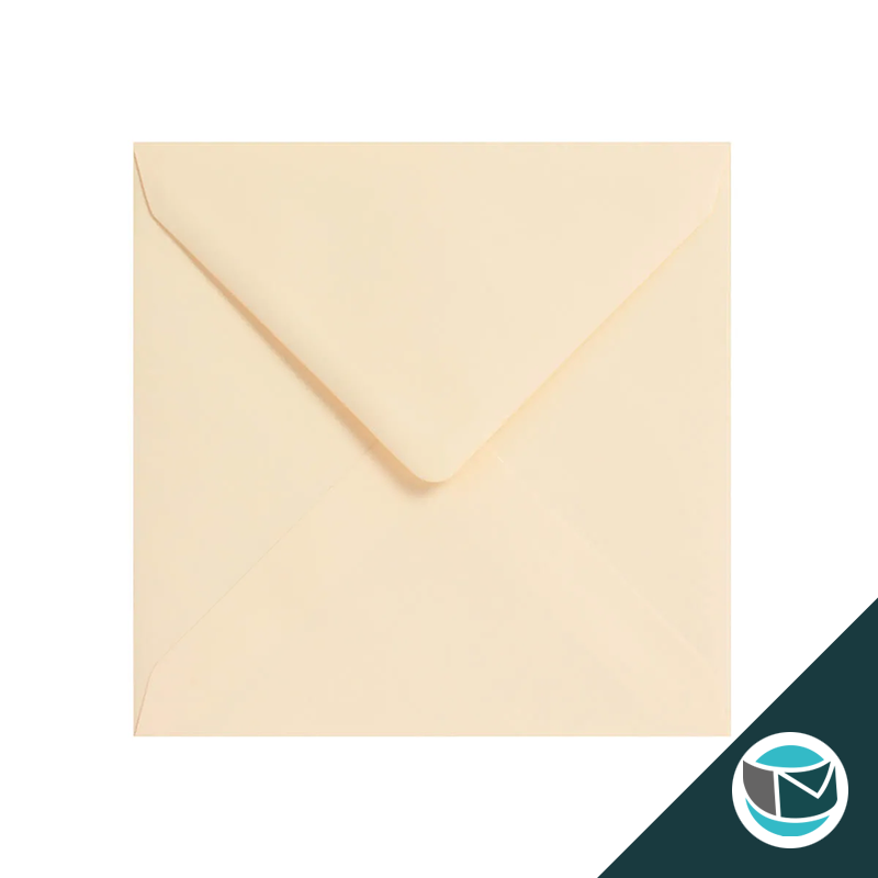 Gekleurde Premium Envelop - 155x155 mm - Magnolia