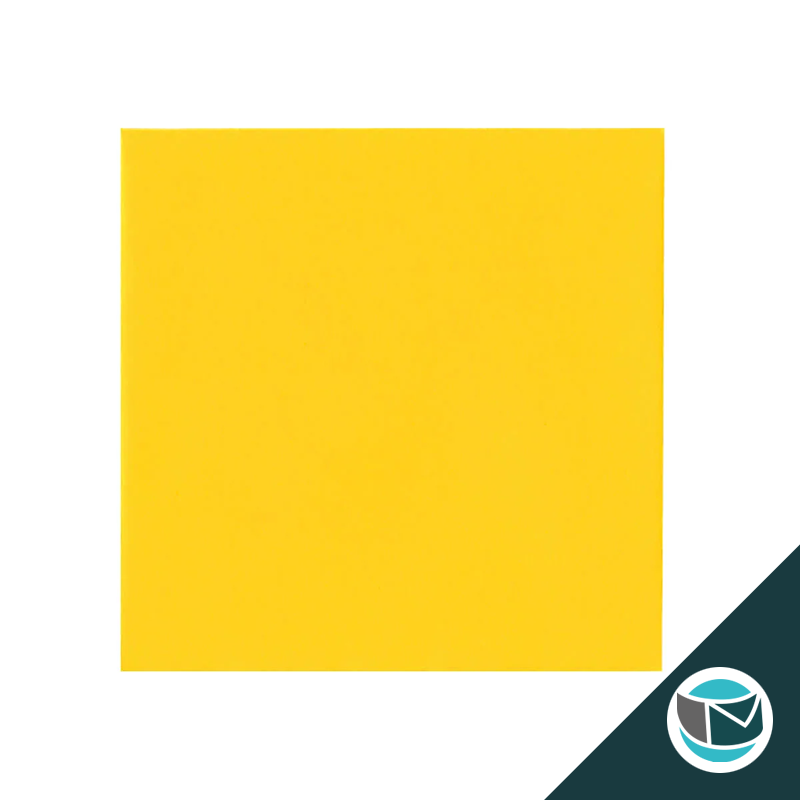 Gekleurde Premium Envelop - 155x155 mm - Geel