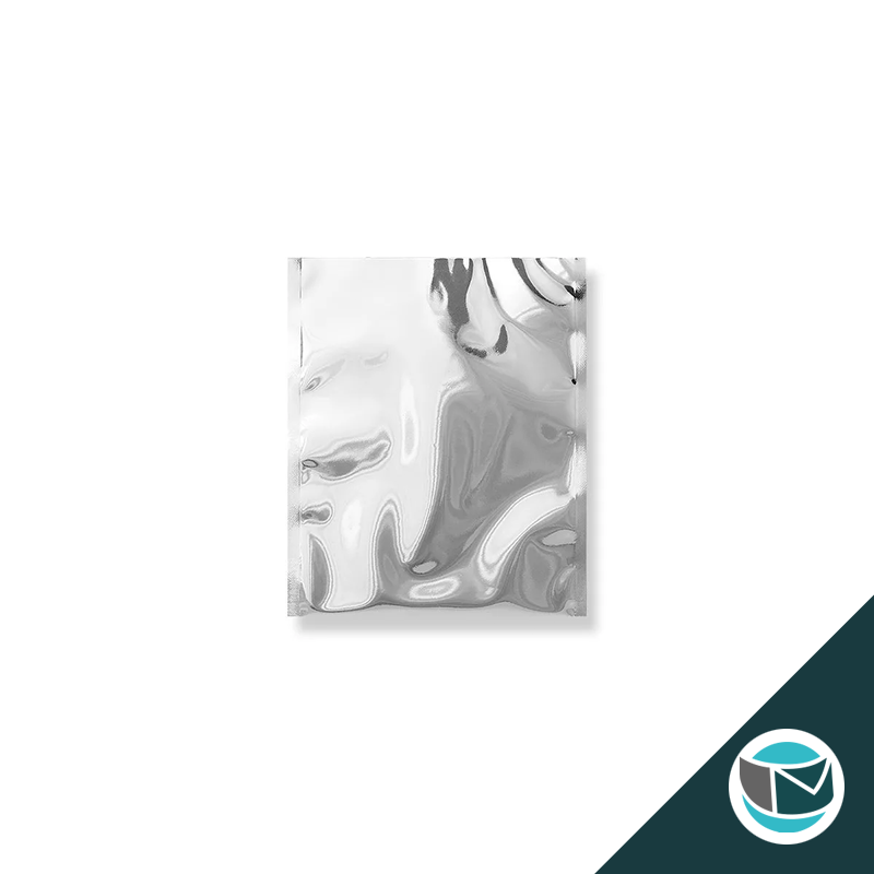Metallic Folie Envelop (Glans) - 162x114 mm (C6) - Zilver