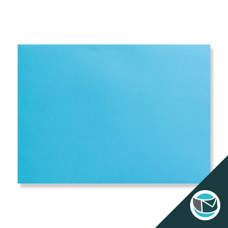 Wenskaart Envelop met Puntklep Strip - 162x229 mm (C5) - Blauw