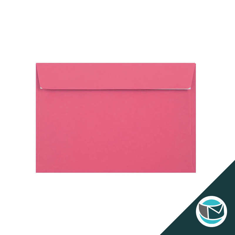 Gekleurde Premium Envelop - 162x229 mm (C5) - Helder Roze