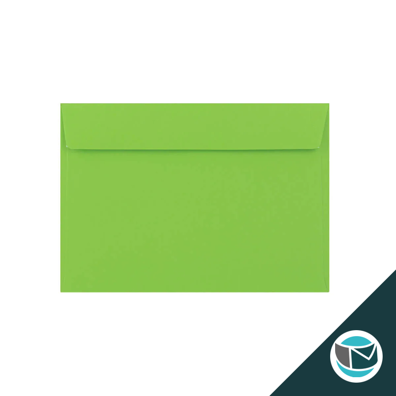 Gekleurde Premium Envelop - 162x229 mm (C5) - Mid Groen