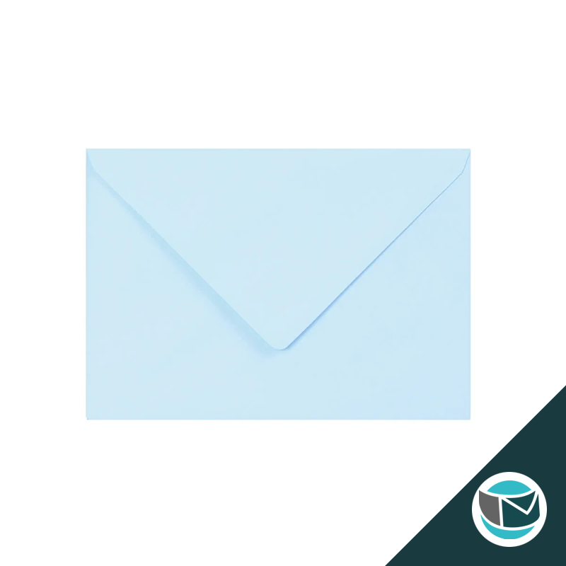 Gekleurde Premium Envelop - 162x229 mm (C5) - Lichtblauw