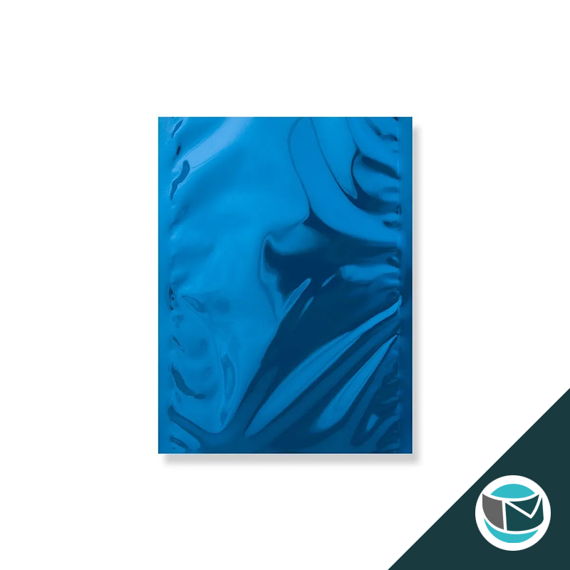 Metallic Folie Envelop (Glans) - 229x162 mm (C5) - Blauw