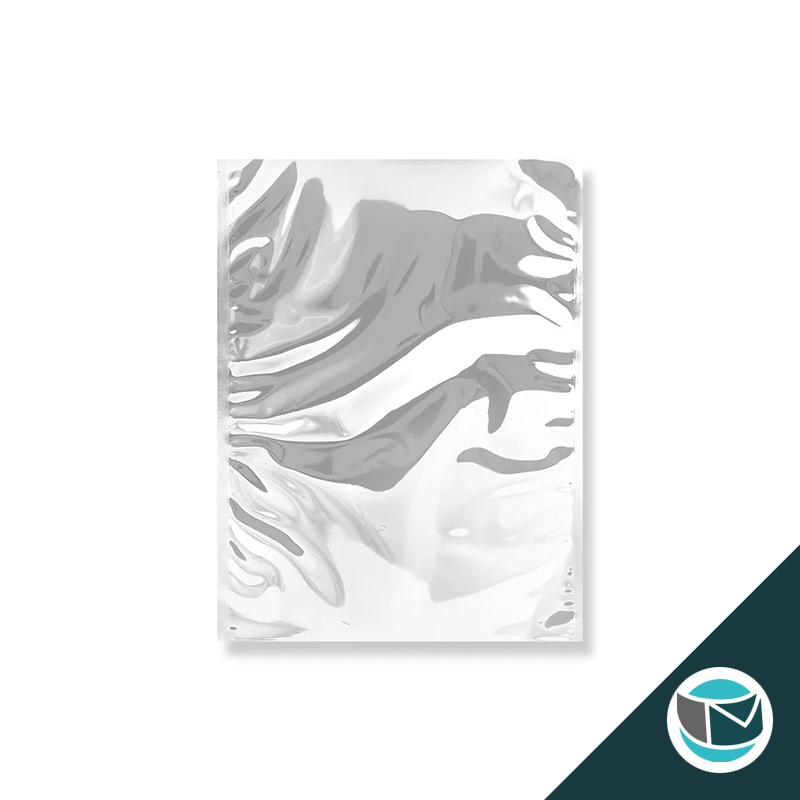 Metallic Folie Envelop (Glans) - 324x229 mm (C4) - Zilver