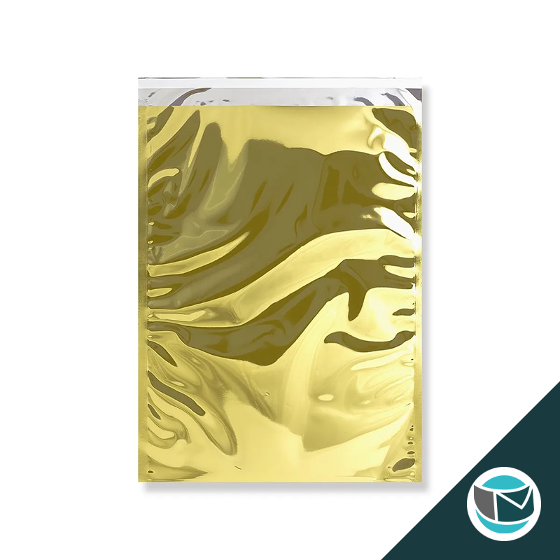 Metallic Folie Envelop (Glans) - 324x254 mm - Goud