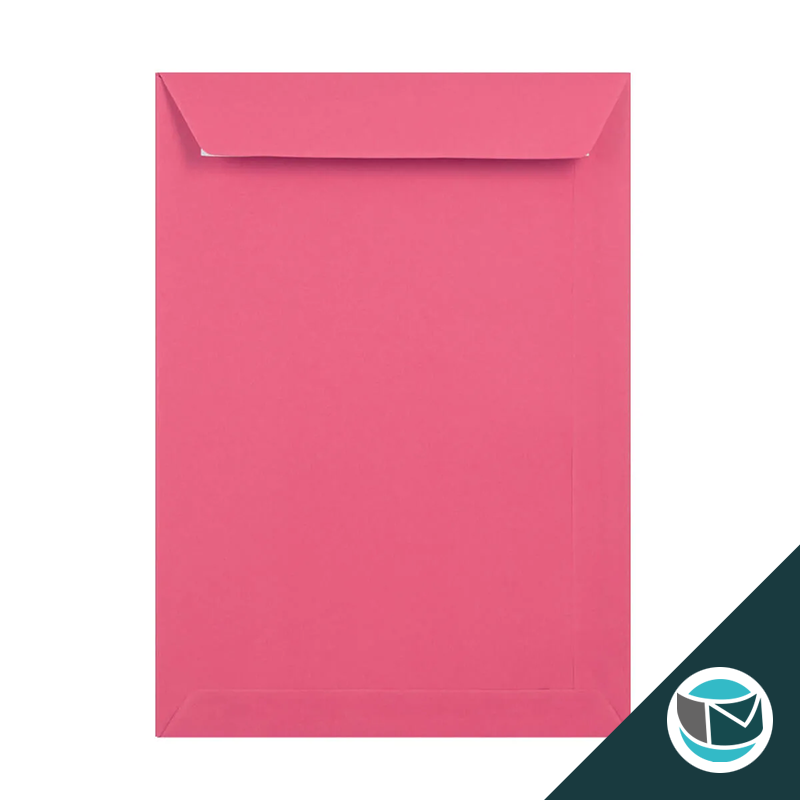 Gekleurde Premium Envelop - 324x229 mm (C4) - Helder Roze