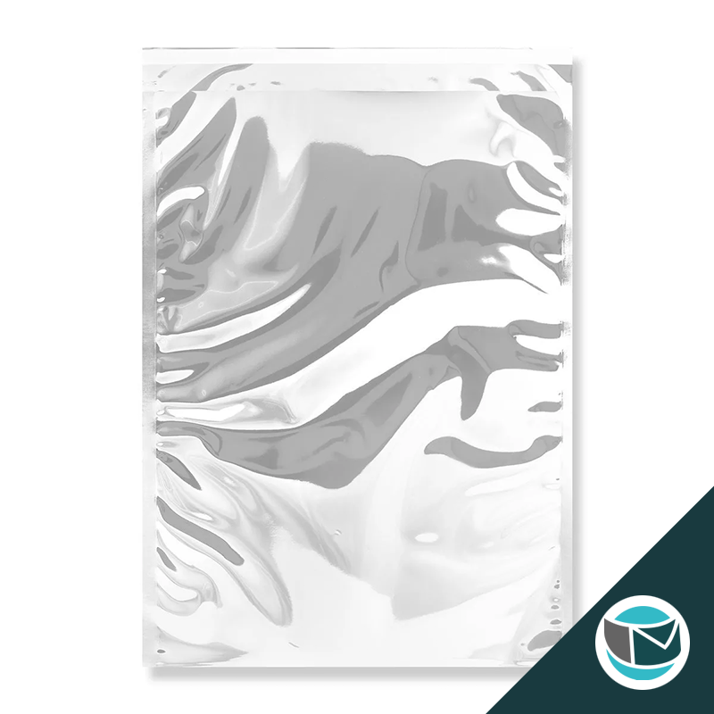 Metallic Folie Envelop (Glans) - 450x320 mm (C3) - Zilver