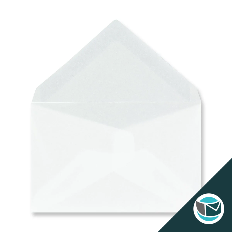 Transparante Envelop - 62x98 mm - Transparant