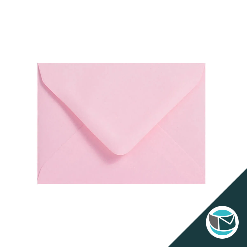 Gekleurde Premium Envelop - 82x113 mm (C7) - Zalmroze