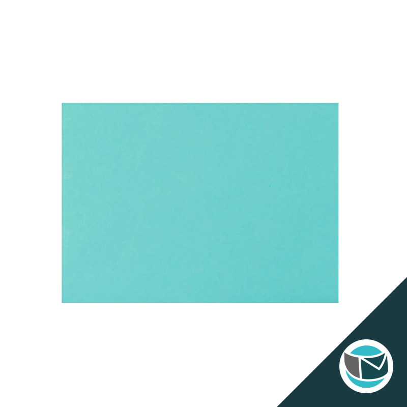 Gekleurde Premium Envelop - 82x113 mm (C7) - Turquoise