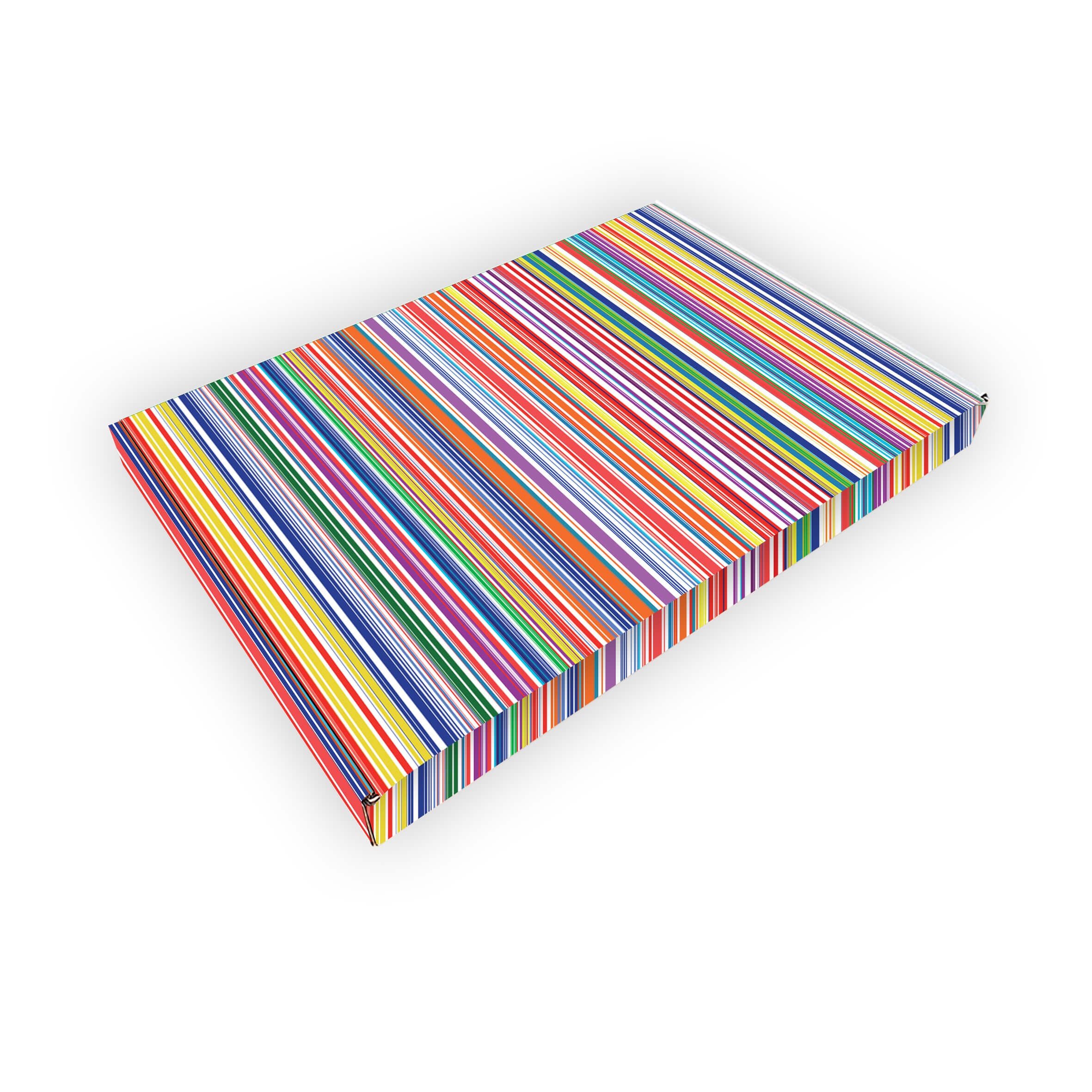 Brievenbusdoos met Bovenklep – A4 – 299 x 213 x 28 mm – Regenboogkleur