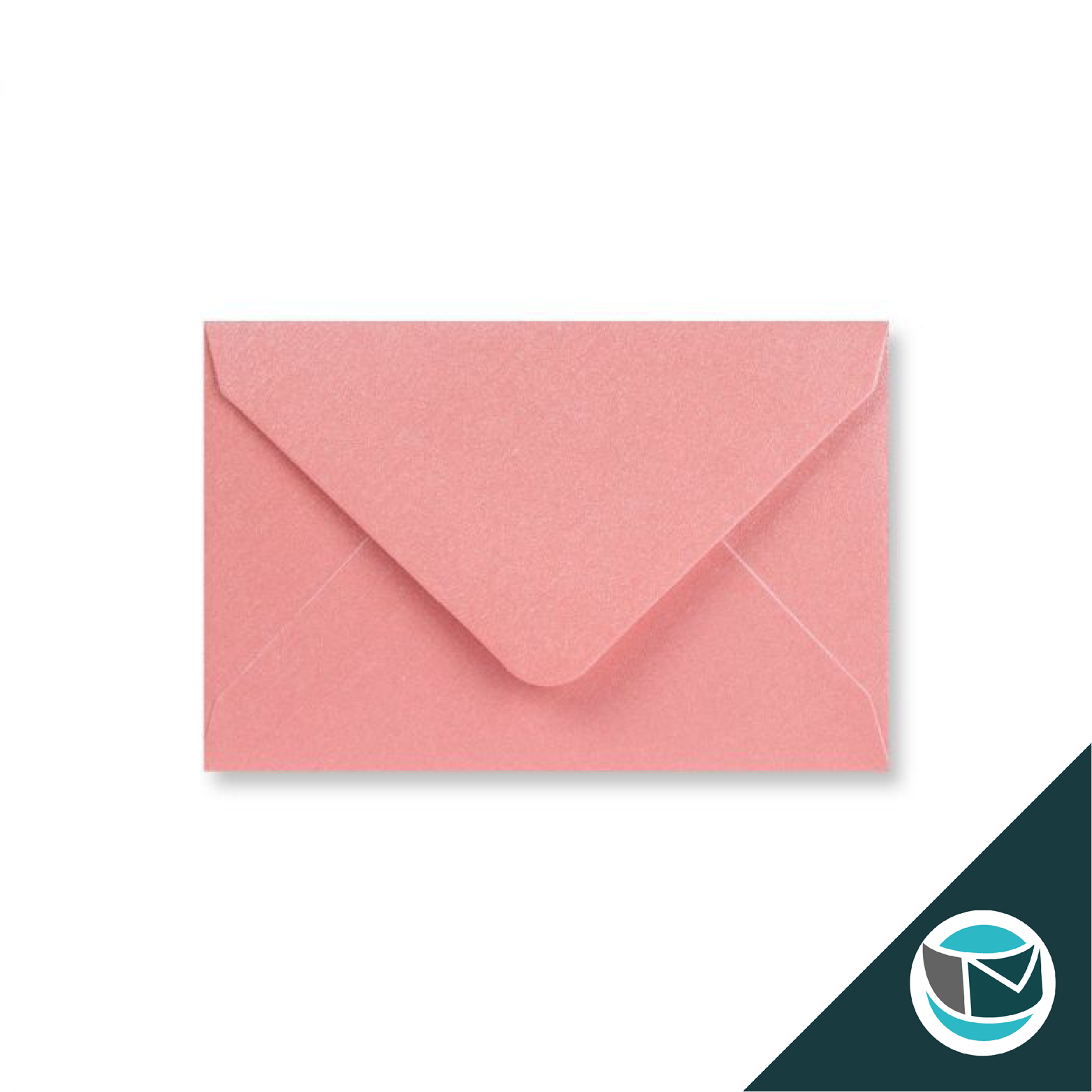 Parelmoer Envelop - 62x94 mm - Lichtroze