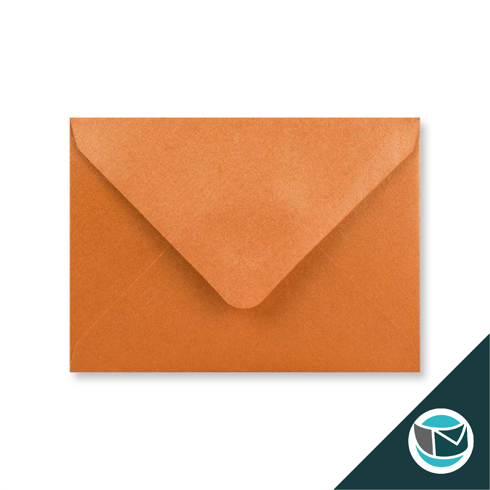 Parelmoer Envelop - 82x113 mm (C7) - Koper
