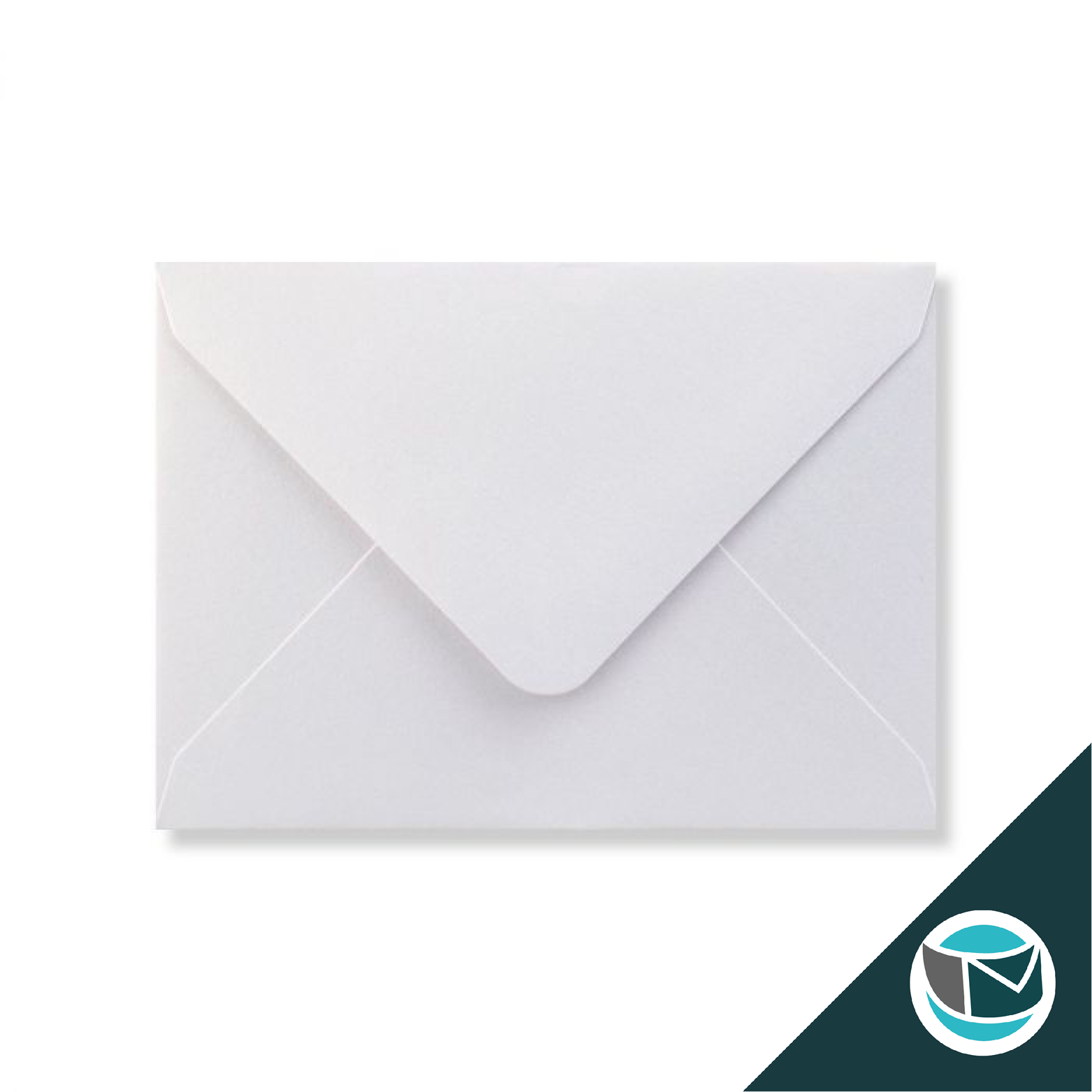 Parelmoer Envelop - 82x113 mm (C7) - Wit