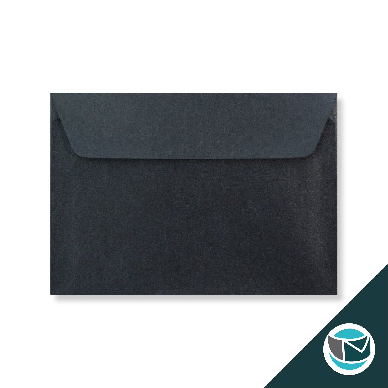 Parelmoer Envelop - 114x162 mm (C6) - Donkergrijs Strip