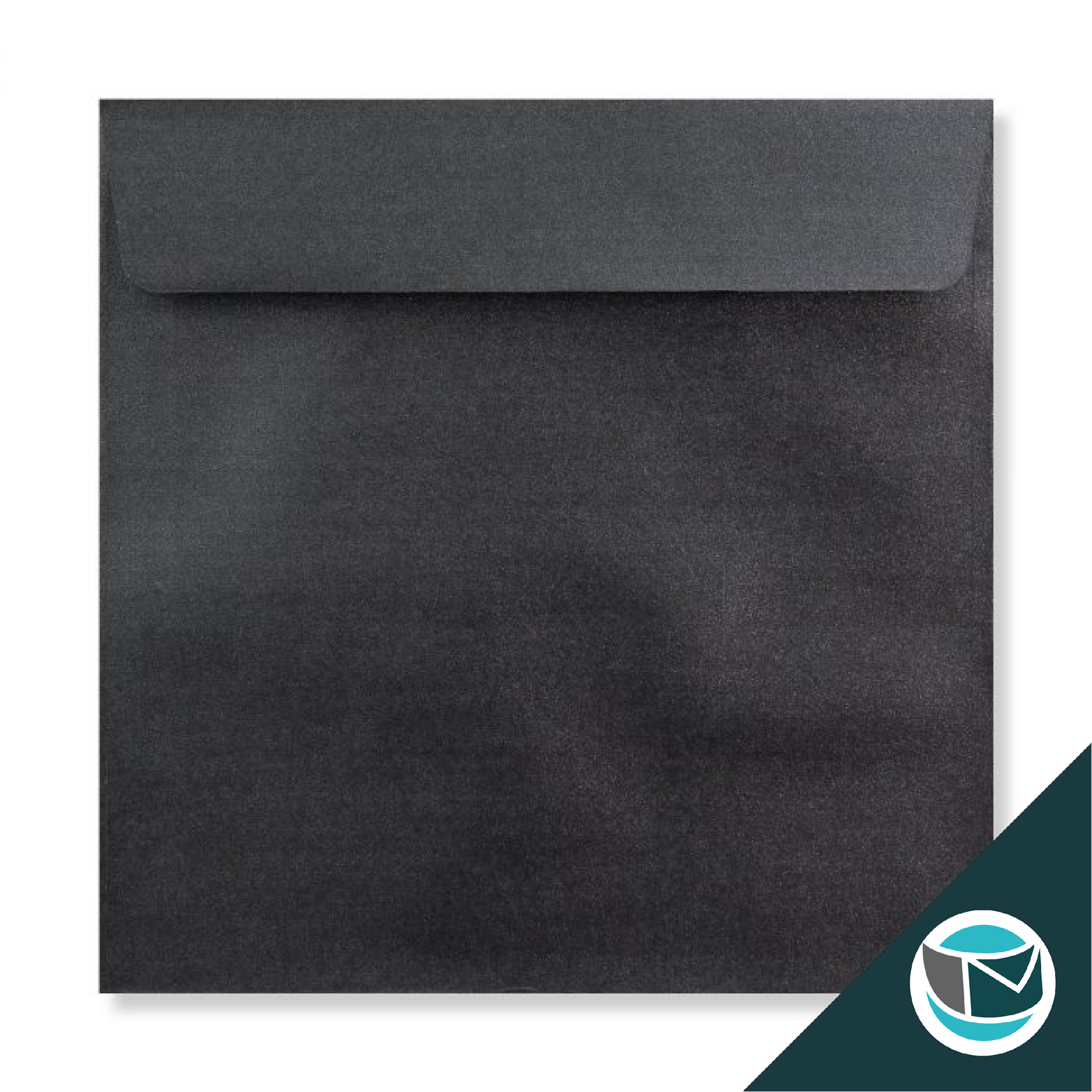 Parelmoer Envelop - 170x170 mm - Zilvergrijs Strip