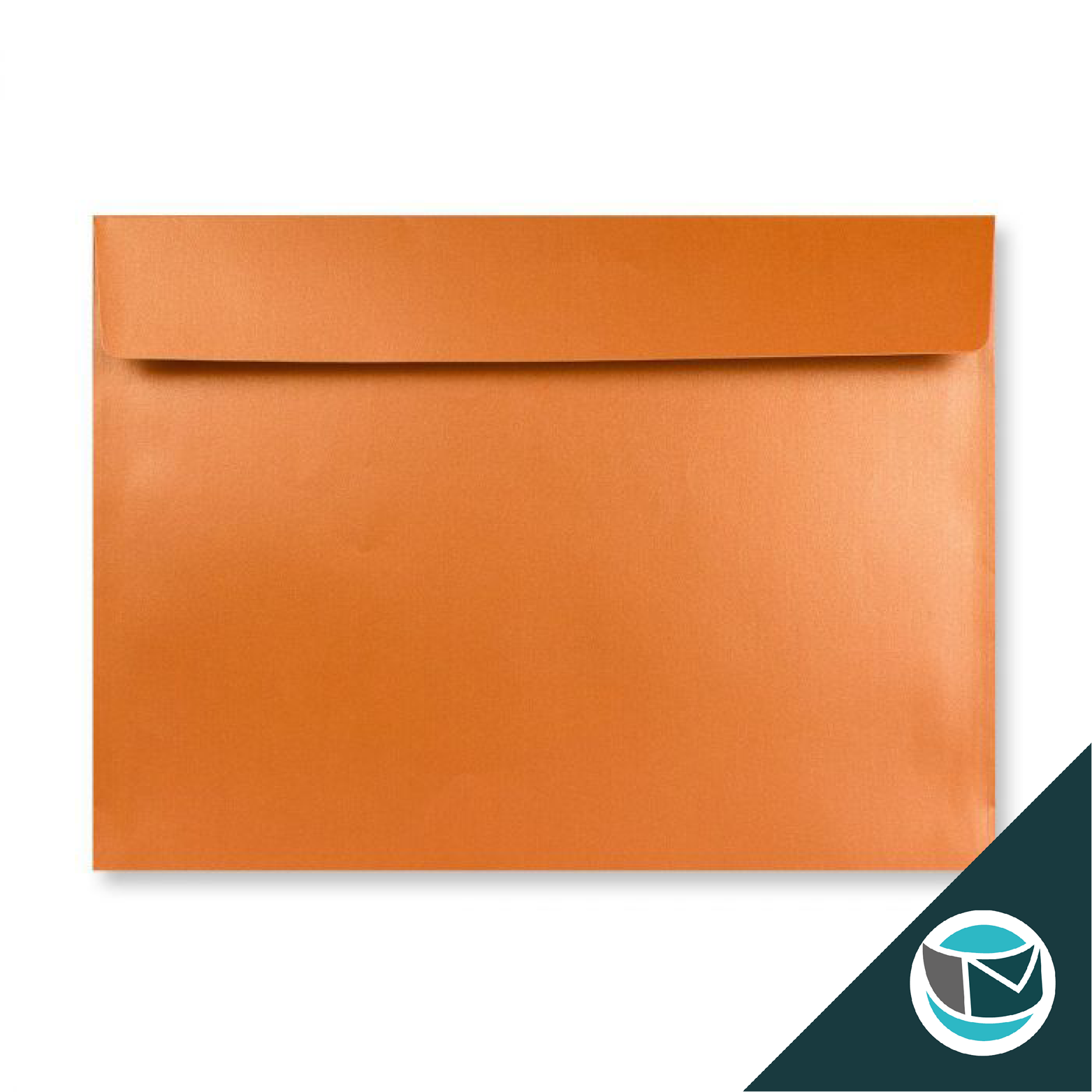 Parelmoer Envelop - 229x324 mm (C4) - Koper Strip