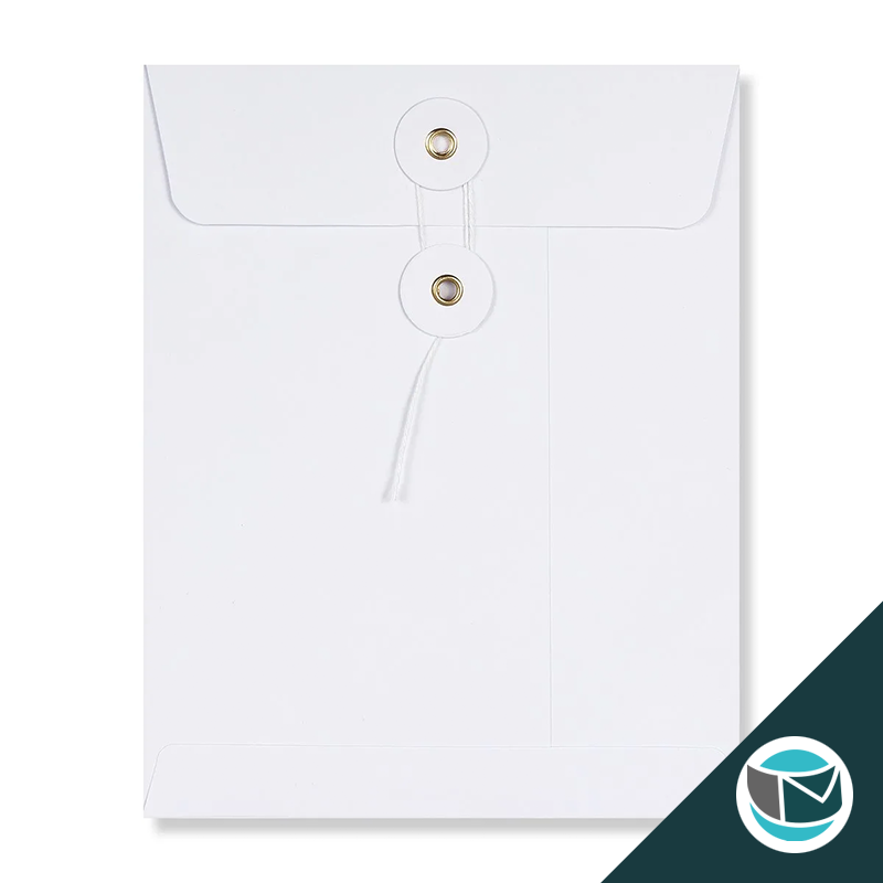 Envelop met Japanse Sluiting - 229x162 mm (C5) - Wit
