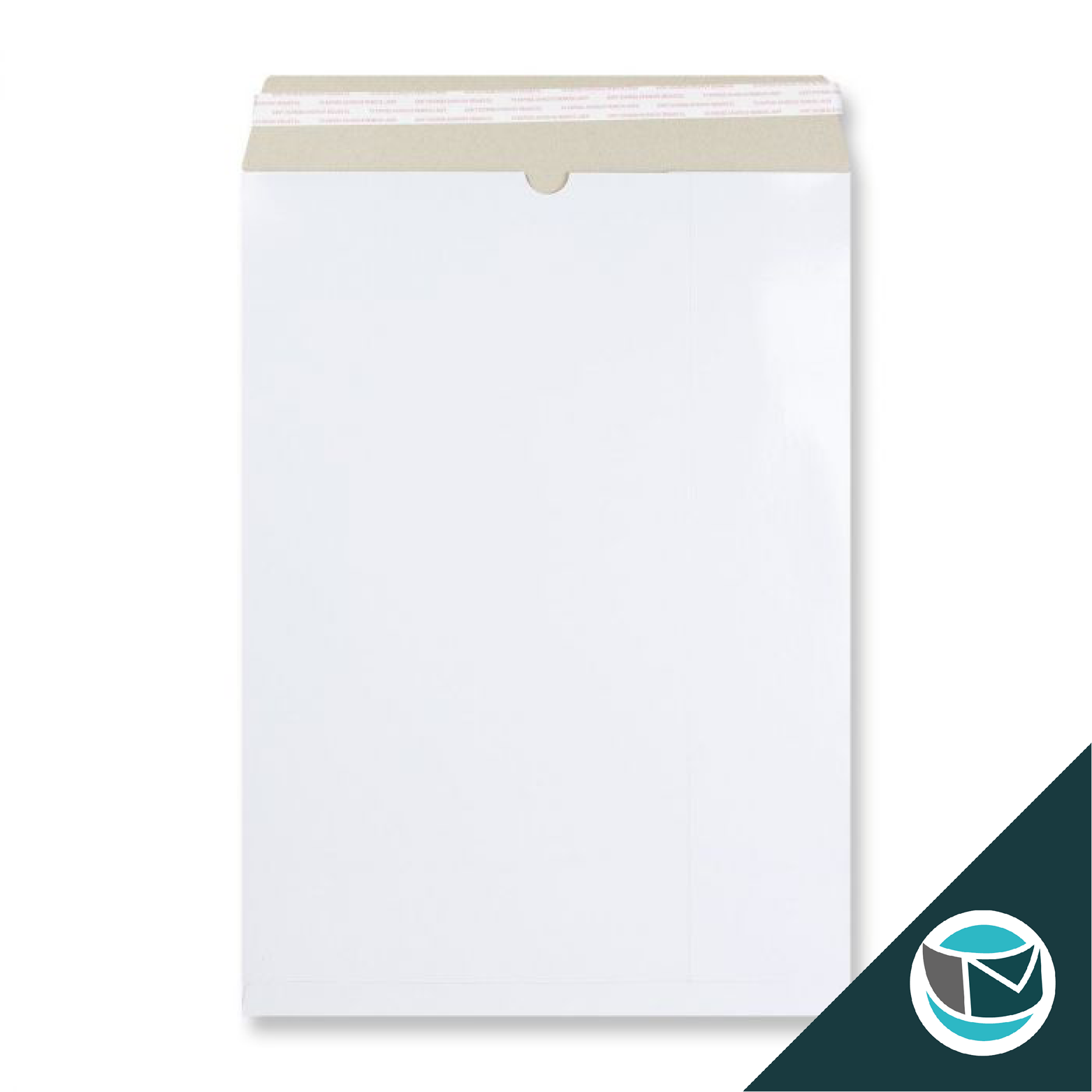 Kartonnen Duplex Enveloppen - 457x330 mm (C3) - Wit