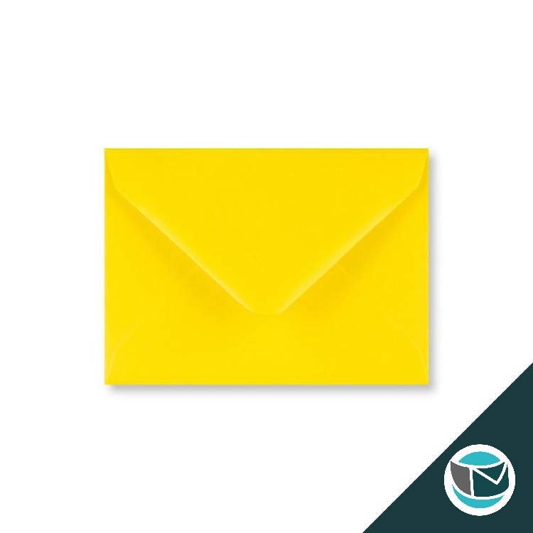 Gekleurde Envelop - 82x113 mm (C7) - Geel
