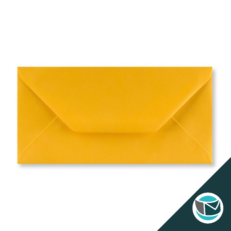 Gekleurde Envelop - 110x220 mm ea5/6 - Geel