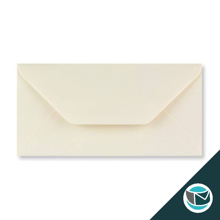 Gekleurde Envelop - 110x220 mm ea5/6 - Ivoor