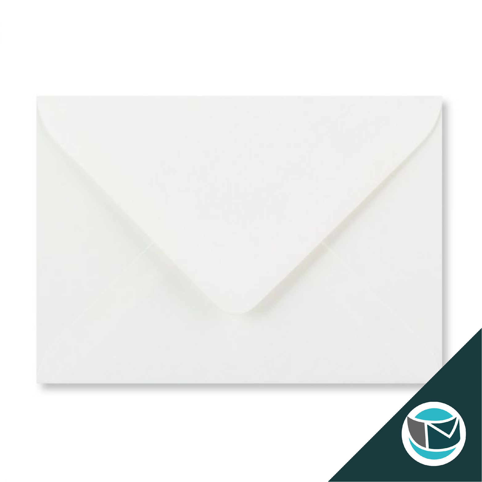 Gekleurde Envelop - 114x162 mm (C6) - Wit Recycled