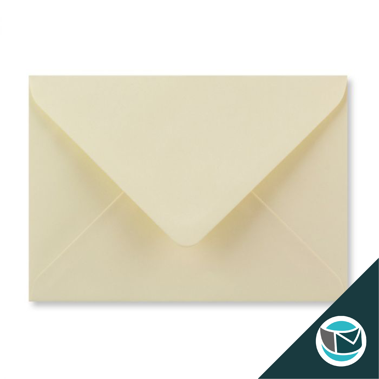 Gekleurde Envelop - 125x175 mm - Cream