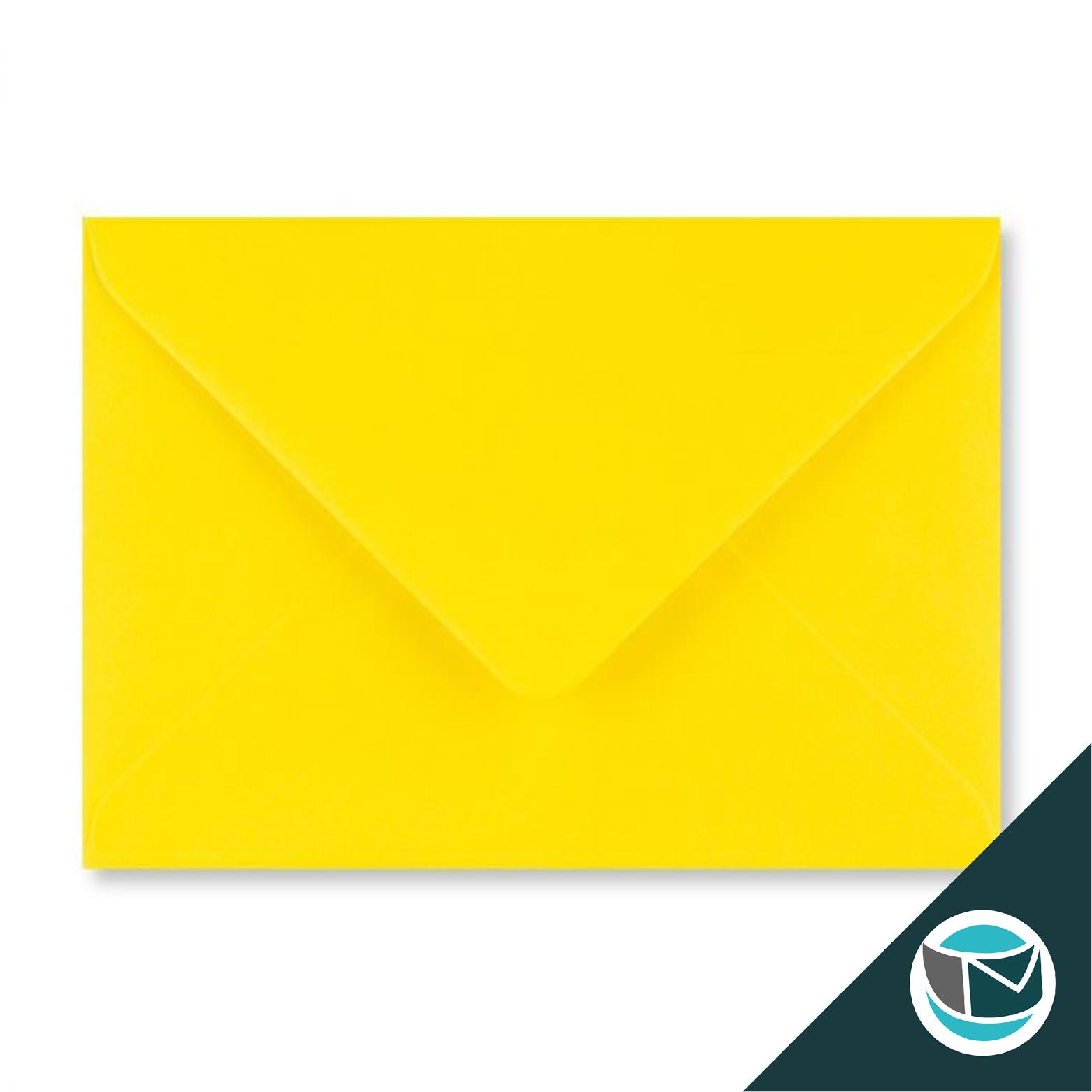 Gekleurde Envelop - 125x175 mm - Geel