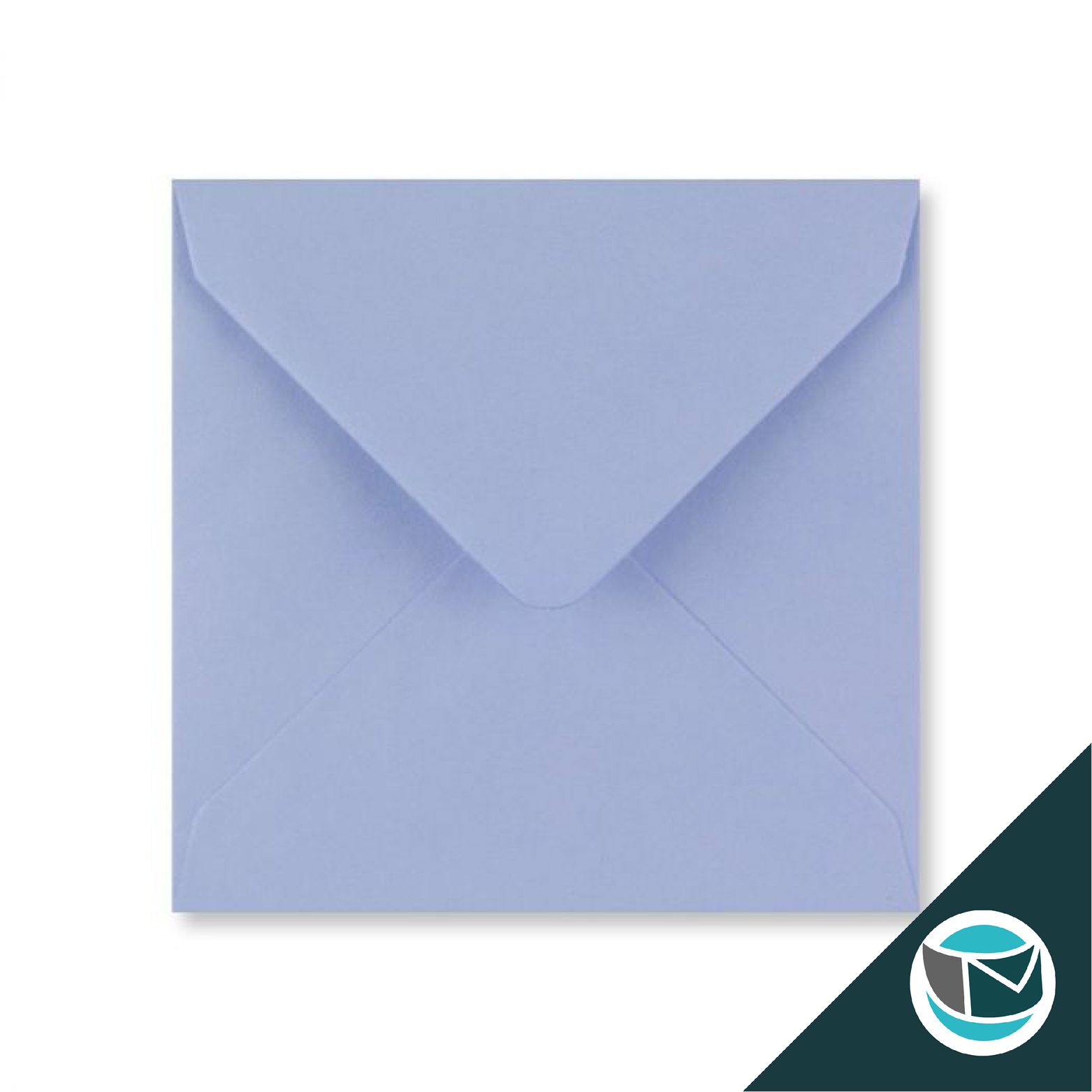 Gekleurde Envelop - 130x130 mm - Blauw
