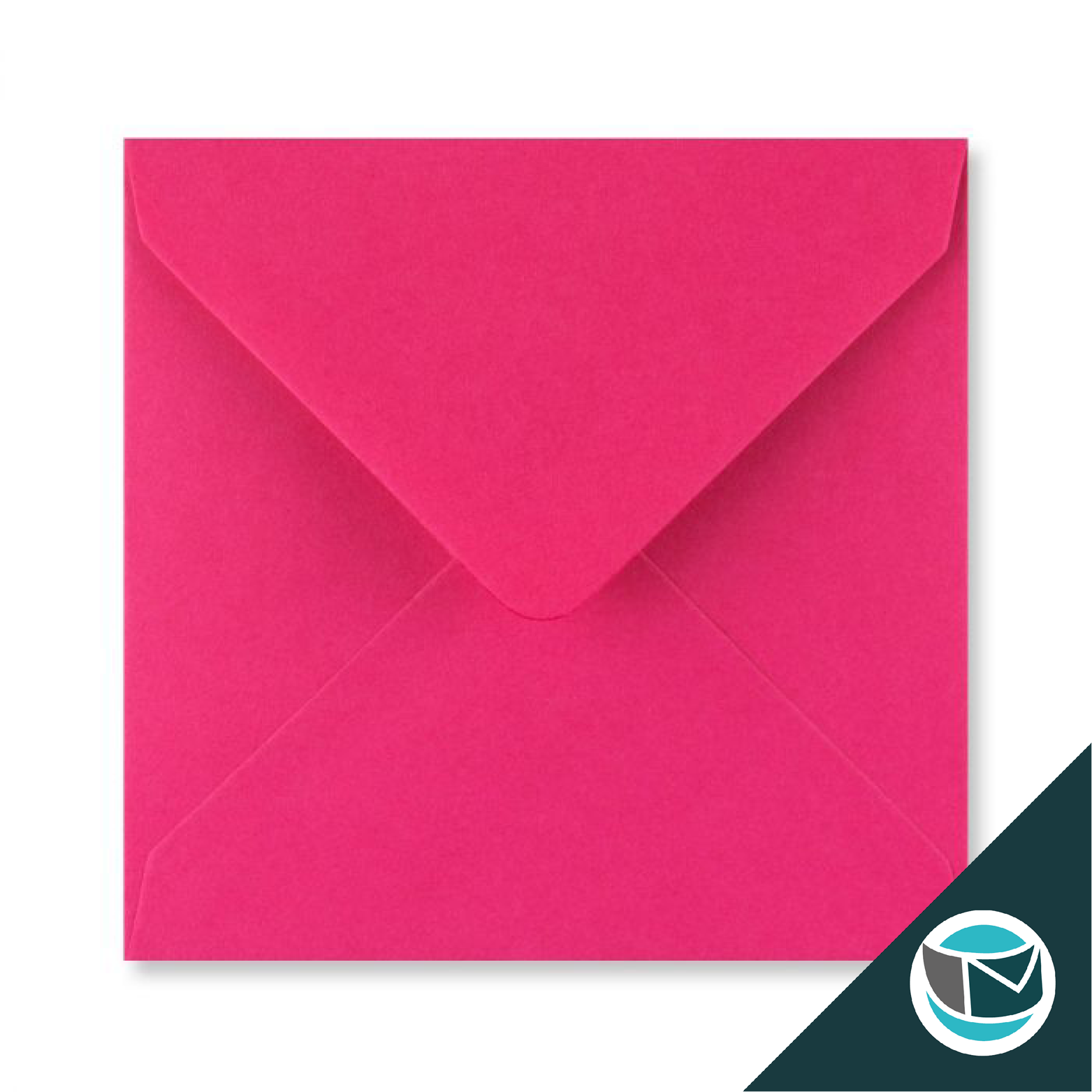 Gekleurde Envelop - 140x140 mm - Roze