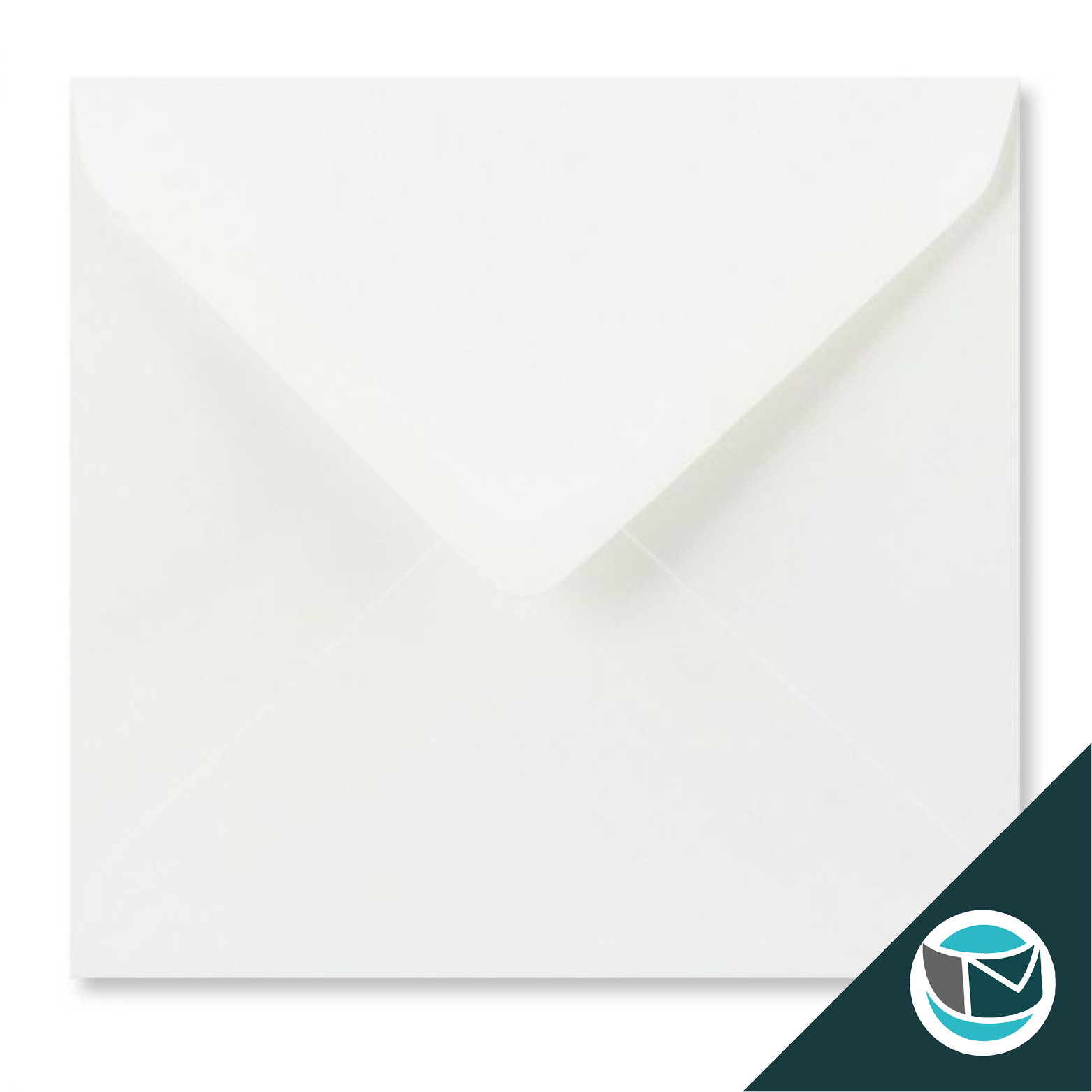 Gekleurde Envelop - 155x155 mm - Wit