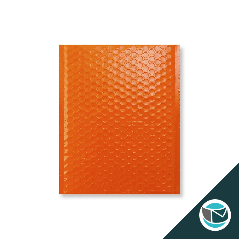 Kunststof Luchtkussenenvelop Hoogglans - 250x180 mm - Oranje