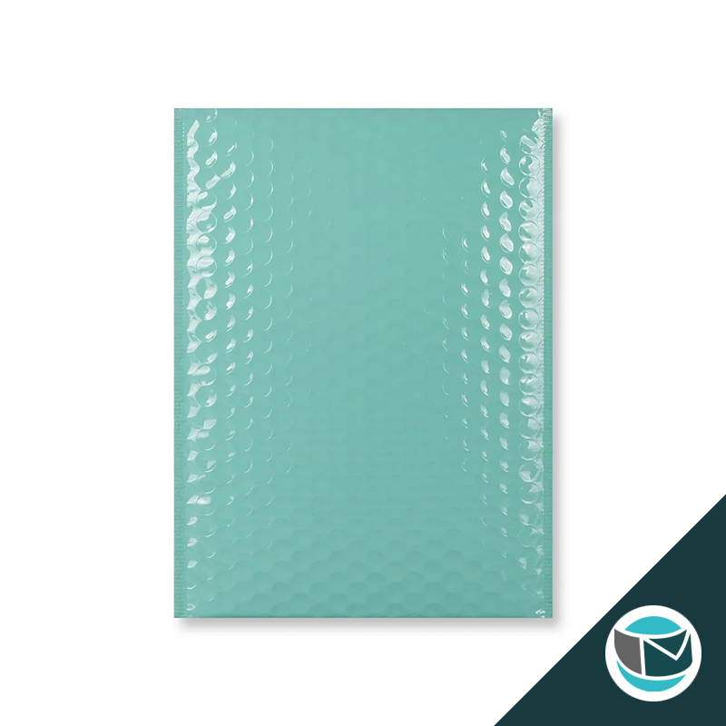 Kunststof Luchtkussenenvelop Hoogglans - 250x180 mm - Mintgroen