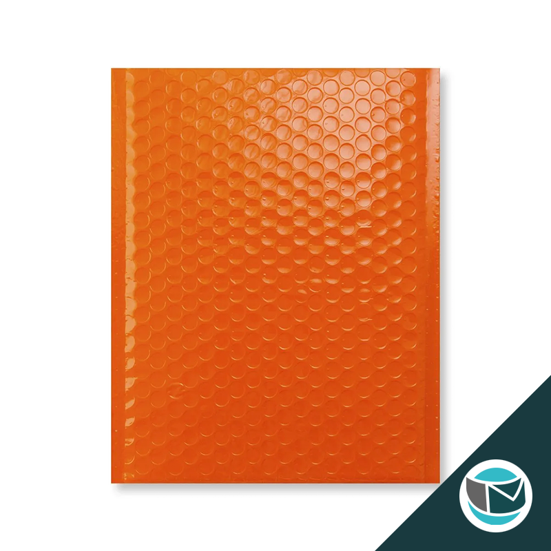 Kunststof Luchtkussenenvelop Hoogglans - 340x240 mm - Oranje