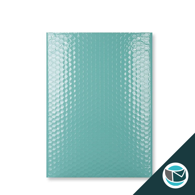 Kunststof Luchtkussenenvelop Hoogglans - 340x240 mm - Mintgroen