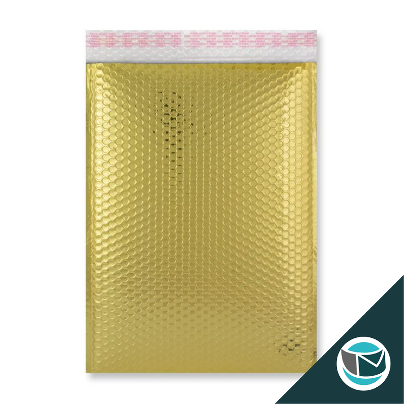 Metallic Luchtkussen Envelop - 450x320 mm (C3) - Goud